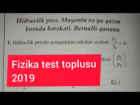 Video: Hidravlik yağ və hidravlik maye eynidirmi?