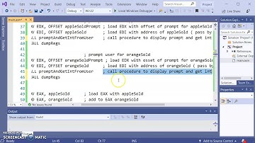 CSIT 256 Irvine Ch 8 Part 2 of Demo writing a generic procedure and USES