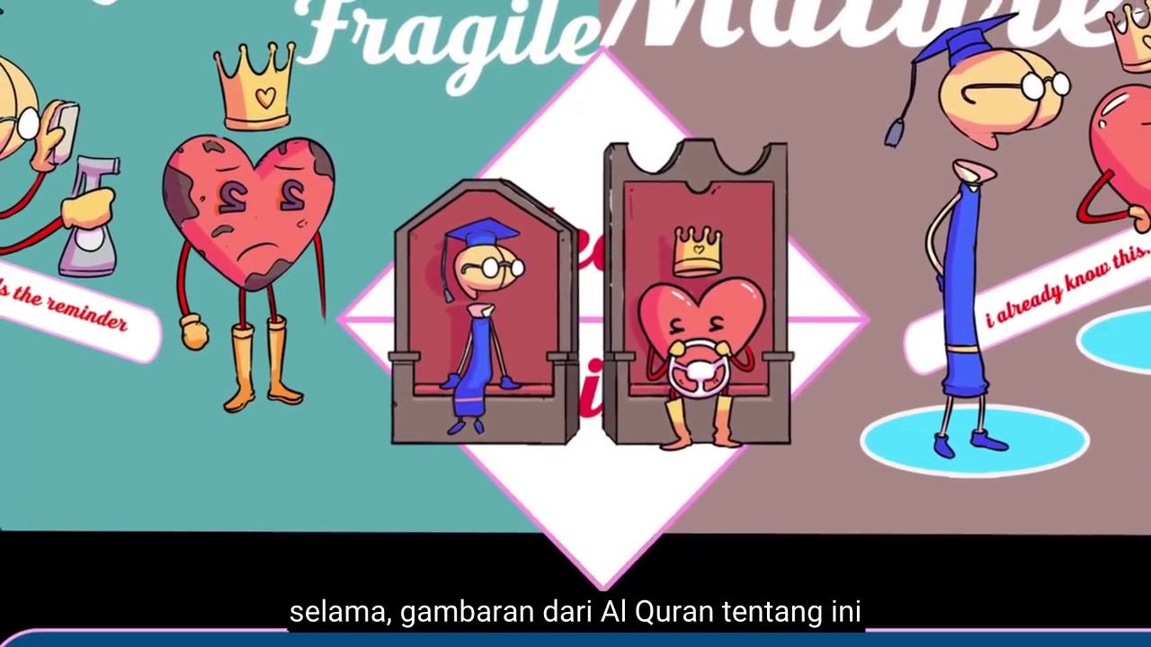⁣[Subtitle Indonesia] Perang Antara Hati Dan Logika - Nouman Ali Khan