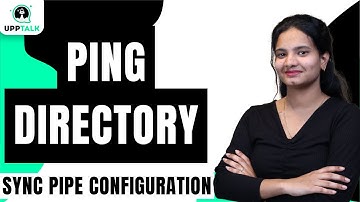 PING Directory Sync Pipe Configuration | Sync Pipe Configuration PING Directory | PING | UppTalk