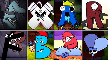 All Alphabet Lore Mods in FNF - Friday Night Funkin (FNF MOD)