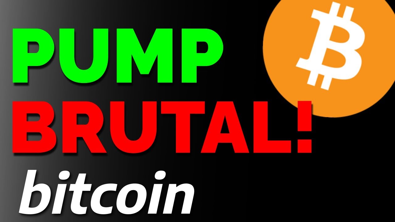 BITCOIN PUMP BRUTAL!! [O que está acontecendo?] - YouTube