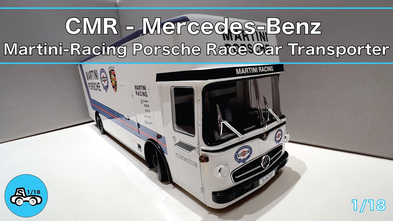 CMR Mercedes-Benz Martini-Racing Porsche Race Car CMR Mercedes-Benz Martini-Racing Porsche Race Car
