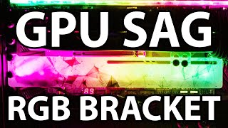 V1Tech ARGB GPU Sag Support Bracket Review