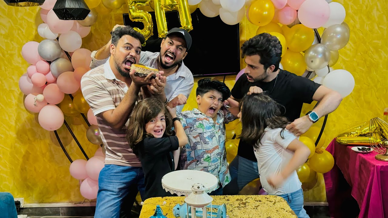 Celebration me Ali ki larai ho gai 😳 || Ali or Hamza habshi ny sari celebration kharab kr do 🥺 ||