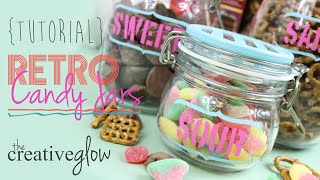 Candy Jars Tutorial - Retro Look