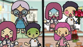 from nerdy to popular in Toca life world/ toca Boca 😍😍