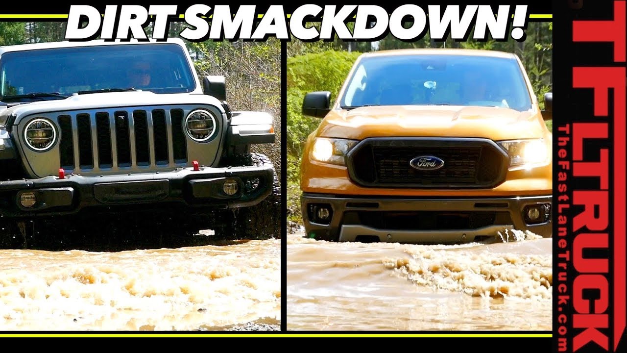 Can the New Ford Ranger Keep Up with the New Jeep Gladiator Off-Road? The  Results Are Surprising! - YouTube