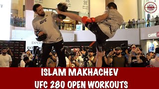 UFC 280: Islam Makhachev Open Workout Highlights