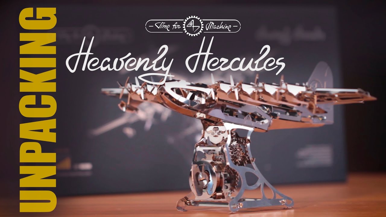 Time for Machine Mechanical Metal 3D Puzzle HEAVENLY HERCULES Model assembly 