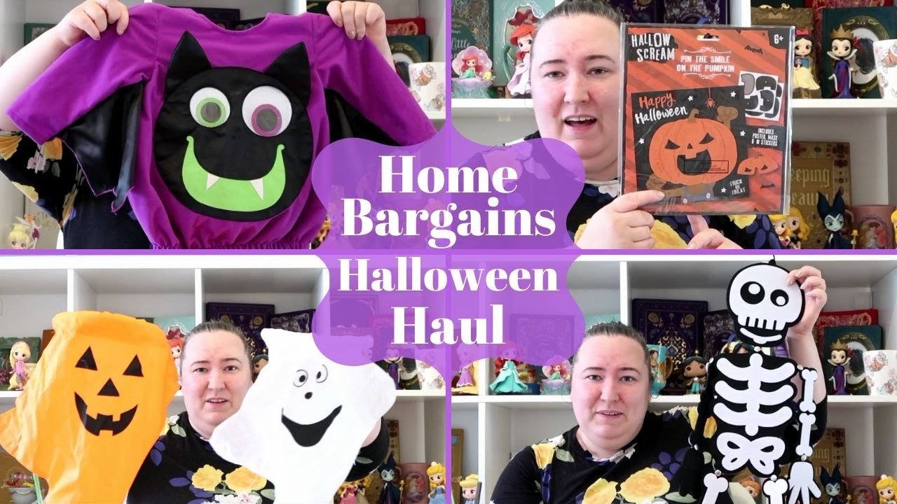 Home Bargains Halloween Haul YouTube