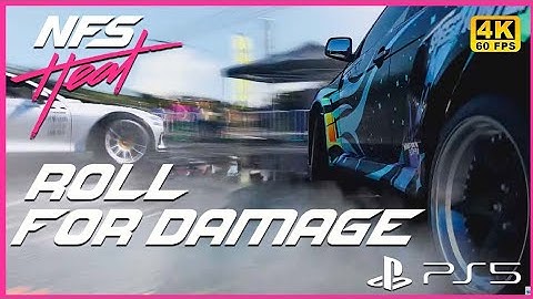 NEED FOR SPEED HEAT PS5 Walkthrough Gameplay PART 5- ROLL FOR DAMAGE  (NFS HEAT) 4K-60 FPS