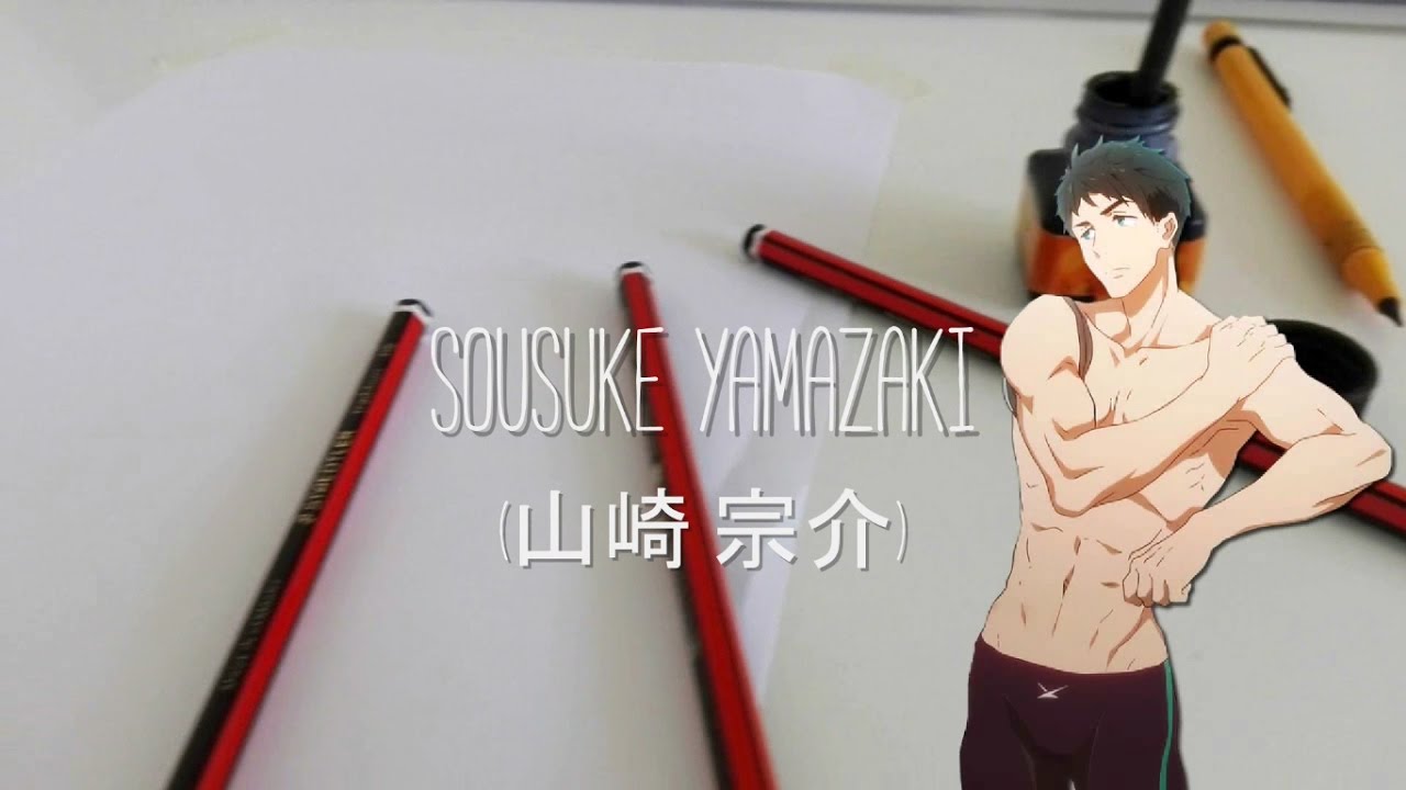 Speeddrawing 山崎 宗 介 Free フリー Youtube