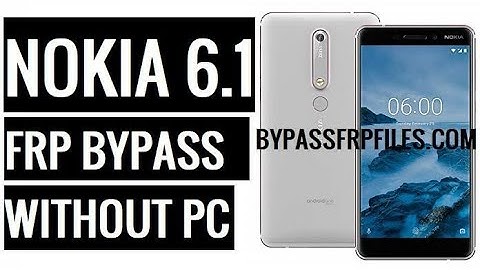 New Update Nokia 6.1 Frp Bypass||Very Easy (TA1089) Google Account Remove 2021||#smartsolutionjahid