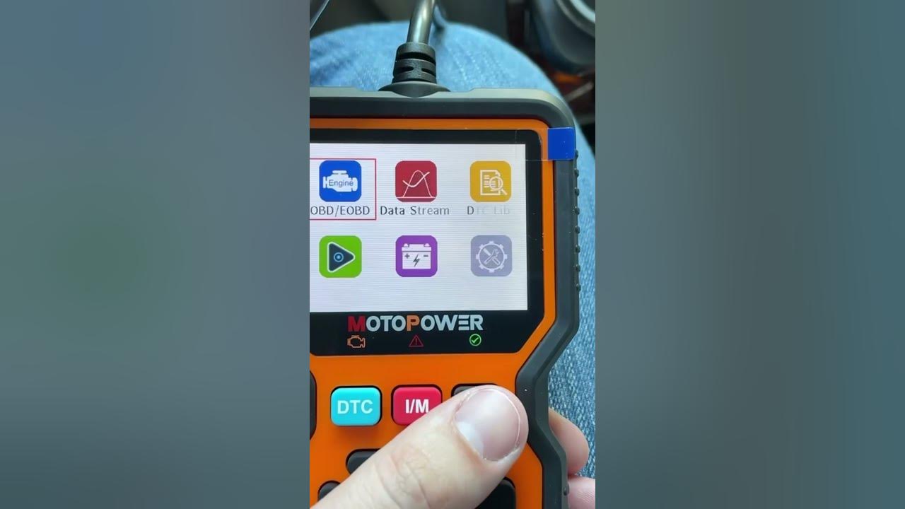 MOTOPOWER MP69039 Car OBD2 Scanner Code Reader Part 2 - YouTube