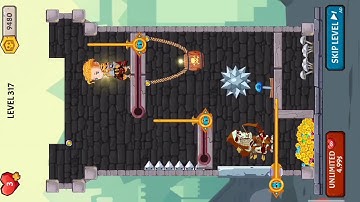 How to loot game level 317