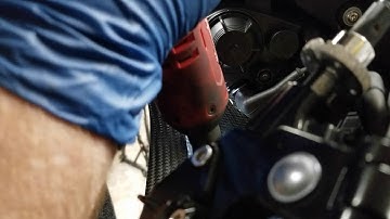 2012 BMW S1000RR Intake temp sensor relocation
