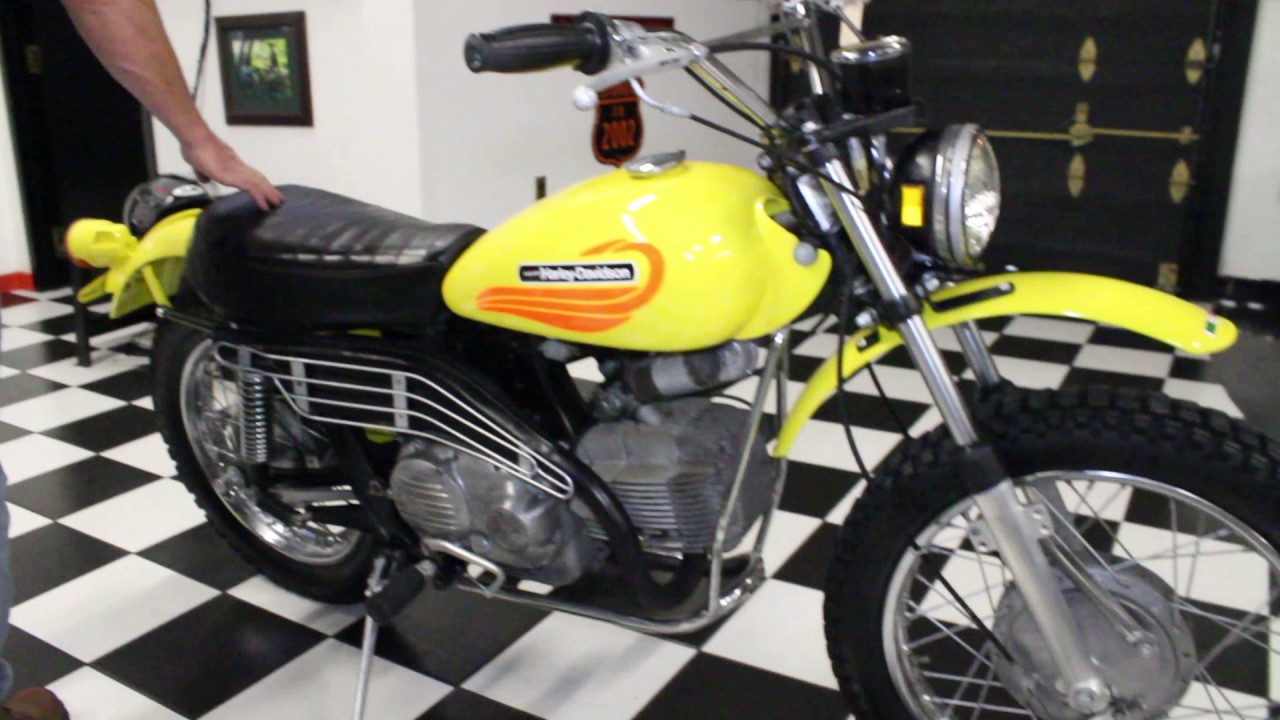 new england motorcycle museum in rockville ct 1972 Harley Davidson SX350