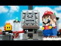 LEGO Super Mario Thwomp Drop Expansion Set| レゴ　スーパーマリオ  | ドッスンのドキドキチャレンジでstop motion anime!