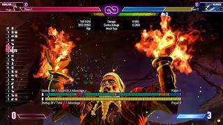 Dhalsim Season 4 OD Comet Setups
