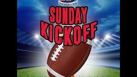 Sunday Kickoff Show - w/ Alex Barth and Cerrone Battle - 11-9