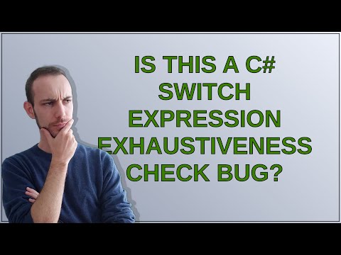 Is this a C# switch expression exhaustiveness check bug?
