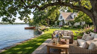 peaceful gentle mornings lake🌻 a soft piano playlist for relaxation and peace | soft music screenshot 4