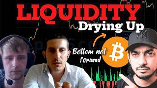 Bitcoin, Liquidity Drying up - This Macro Data Shows Bitcoin Bottom not formed