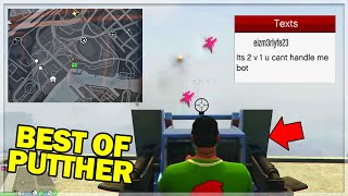 Best of FLAK CANNON Trolling ANGRY Griefers on GTA Online