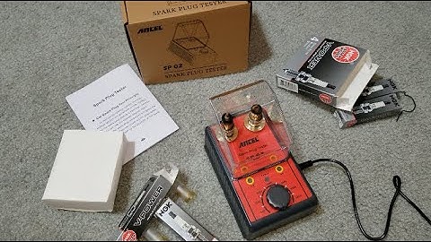 New ANCEL Dual Automotive Car Spark Plug Tester SPO2