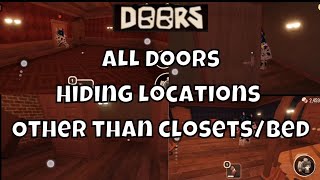 How to deal with HIDE in DOORS 👁 #doors #roblox #robloxdoors