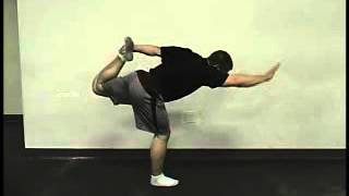 Walking Bend Forward Ankle Grab
