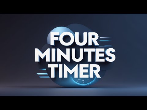 ⏲️ 4 Minute Timer | 240 Second Countdown | DevClock