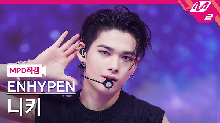 [MPD직캠] 엔하이픈 니키 직캠 4K 'XO (Only If You Say Yes)' (ENHYPEN NI-KI FanCam) | @MCOUNTDOWN_2024.7.18