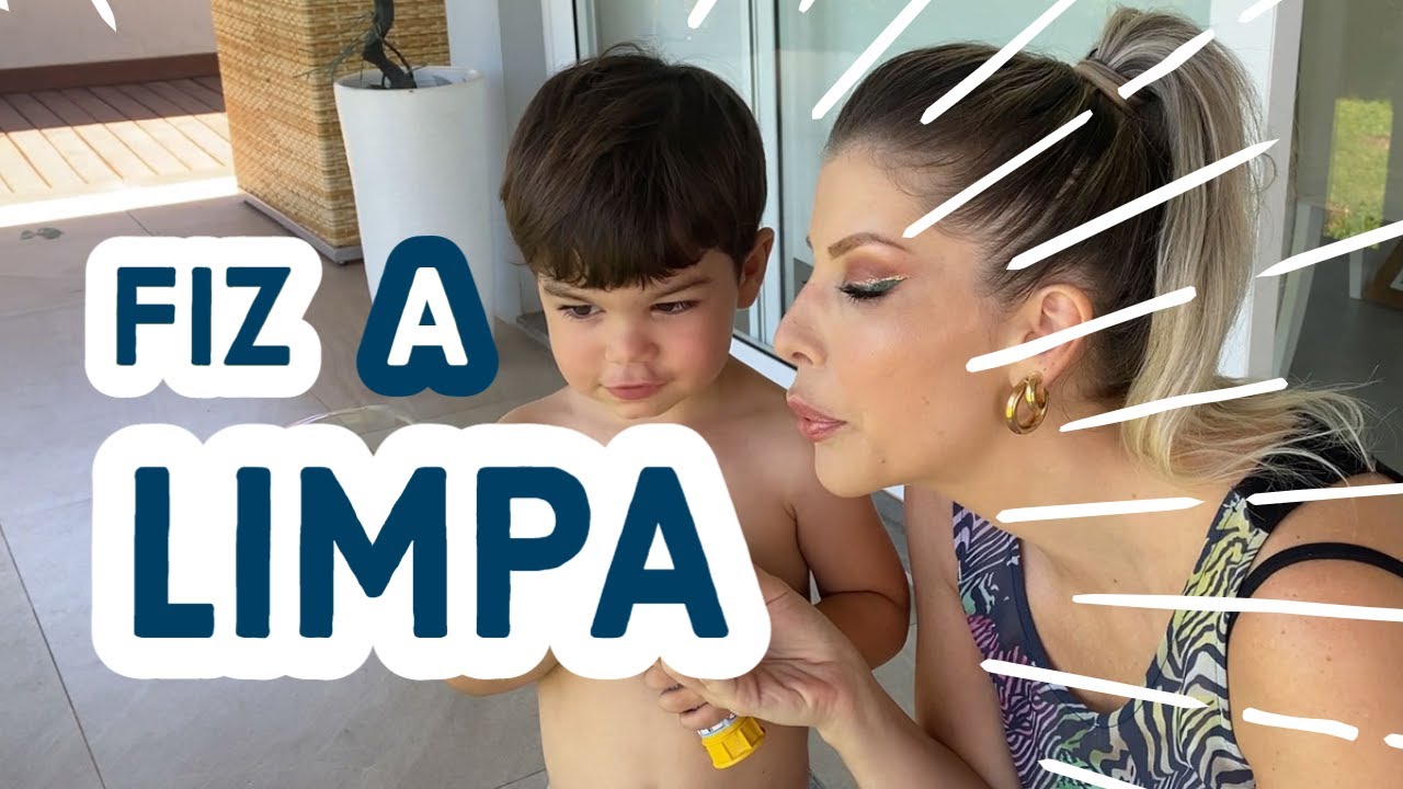 VLOG: limpa no closet + rotina com Heitor