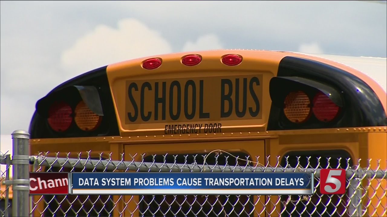 Bus Driver Shortage Causes Delays On 1st Day Of School - YouTube