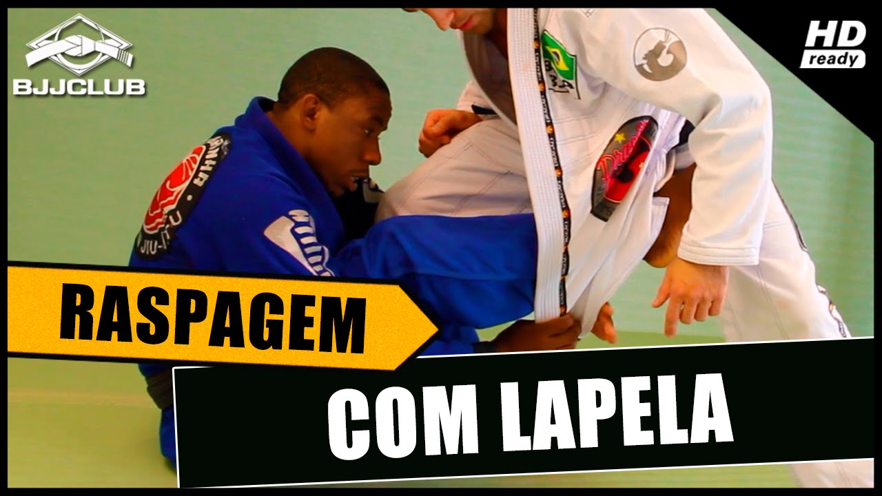 Jiu-Jitsu - Raspagem da Guarda de Lapela - Rodrigo Aquiles - BJJCLUB