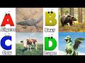 Alphabet Animals Song | Learn the ABC Alphabet Animals Song for Kids | ABC Alphabet Phonics Song