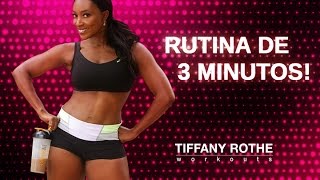 Tienes poco tiempo? Intenta hacer mis 3 Movimientos Poderosos | TiffanyRotheWorkouts