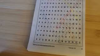 ASMR wordsearch 25. "Don't Give Up" vol 151