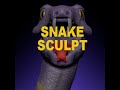 How to 3d sculpt a snake  in zbrush