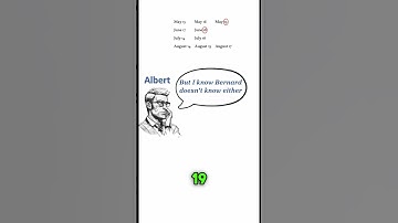 Cheryl’s birthday puzzle explained #shorts