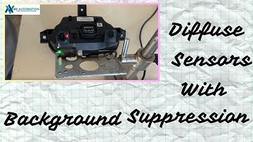 Diffuse Sensors With Background Suppression