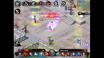 Conquer Online Mobile  Fighting with gaurds