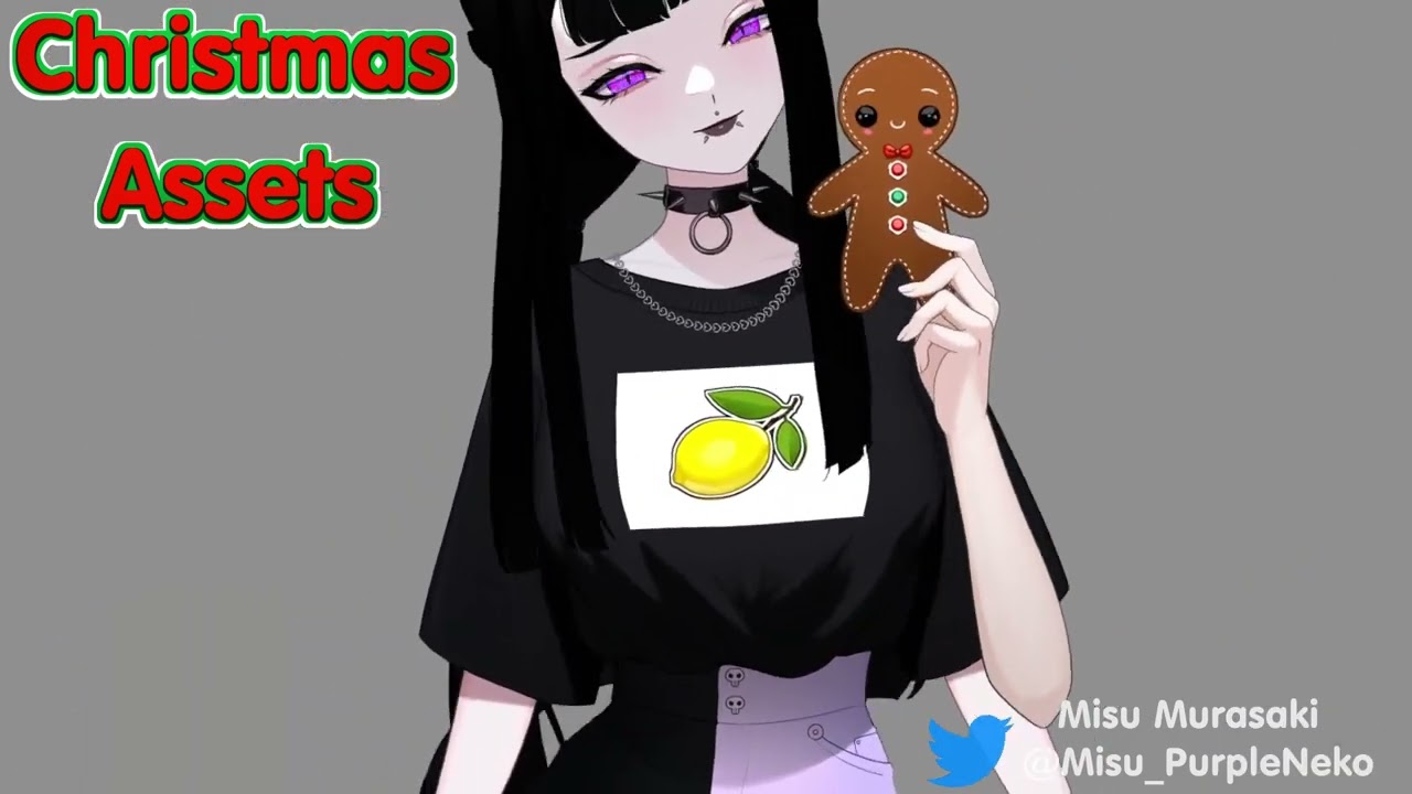 Christmas Vtuber assets 2023