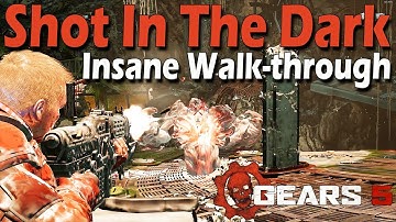 Act 1, Chapter 1: Shot In The Dark, Insane Difficulty Walk-through - Gears 5