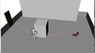 Path planning algorithm with Bidirectional Random Rapidly-Exploring Trees in a robot