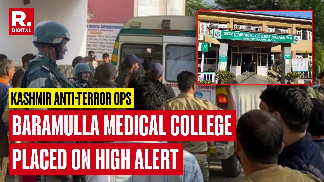 J&K Administration Puts Baramulla Medical College On High Alert As Hunt For Terrorists Intensifies