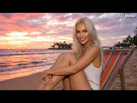 Sunset Chill House 🌅 Uplifting Indie Beats & Ocean Vibes