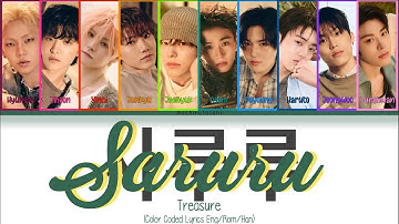 Treasure - SARURU Color Coded Lyrics (Eng/Han/Rom)